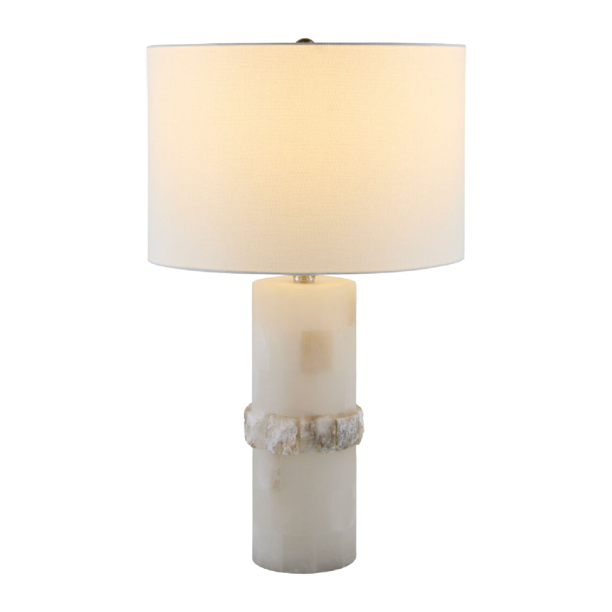   Cream Stone Accent Table Lamp | Oroa.com