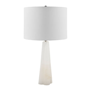  Cream Stone Accent Table Lamp | Oroa.com