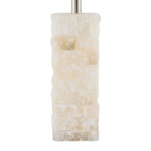   Cream Stone Accent Table Lamp | Oroa.com