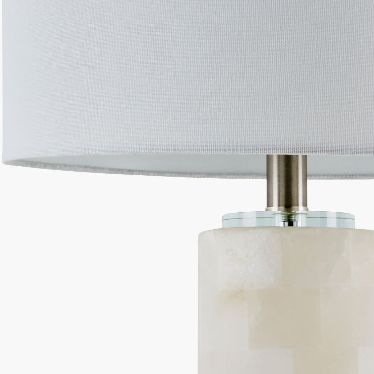   Burnished Cream Stone Table Lamp | Oroa.com