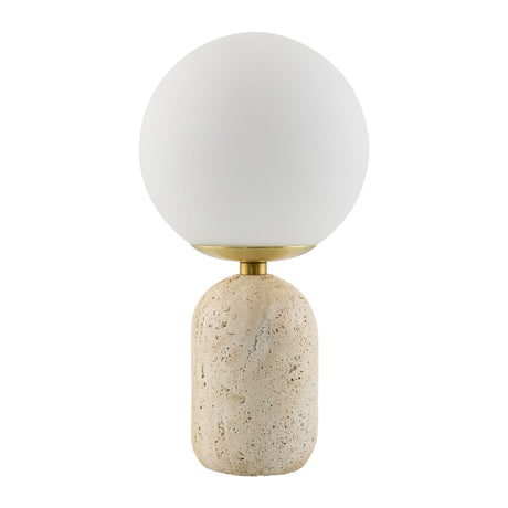   Modern European furniture - White Glass Globe Table Lamp - www.oroa.com | Oroa.com