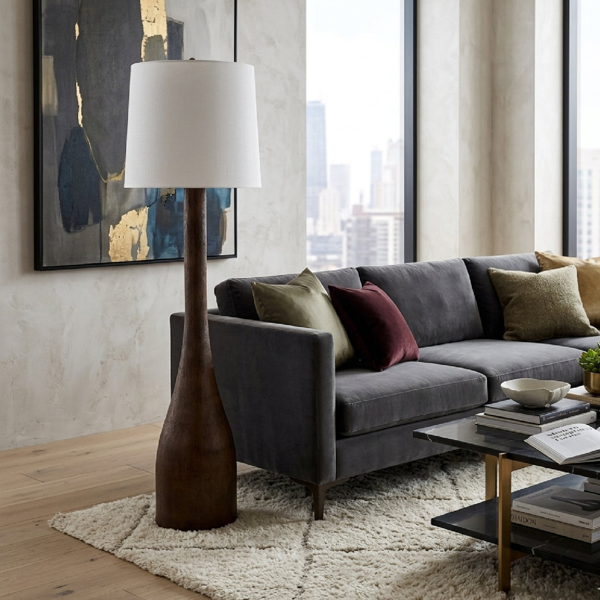   Modern Minimalist Accent Floor Lamp | Oroa.com