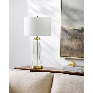   Translucent Glass Cotton Table Lamp | Oroa.com