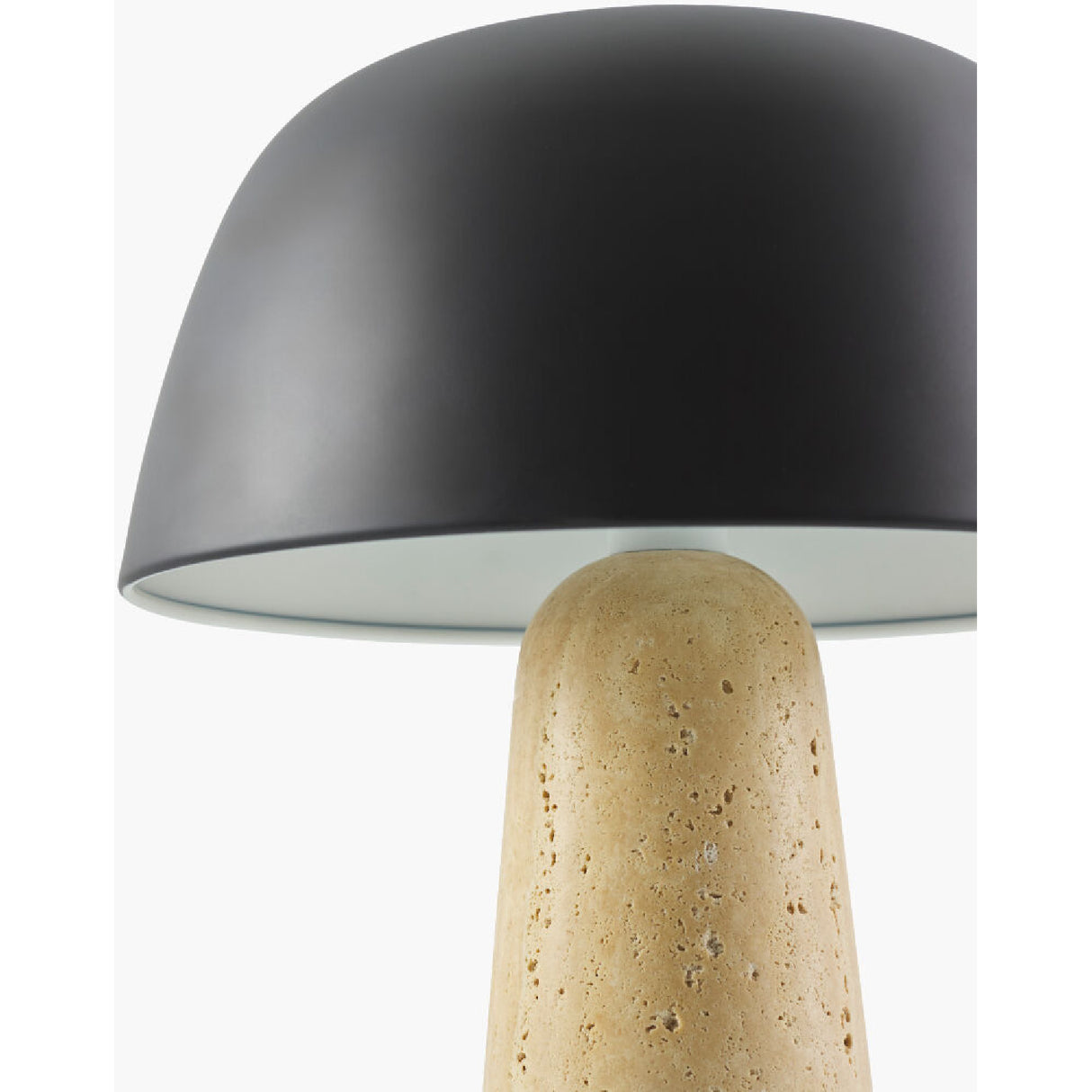   Metal Shade Travertine Table Lamp S | Oroa.com