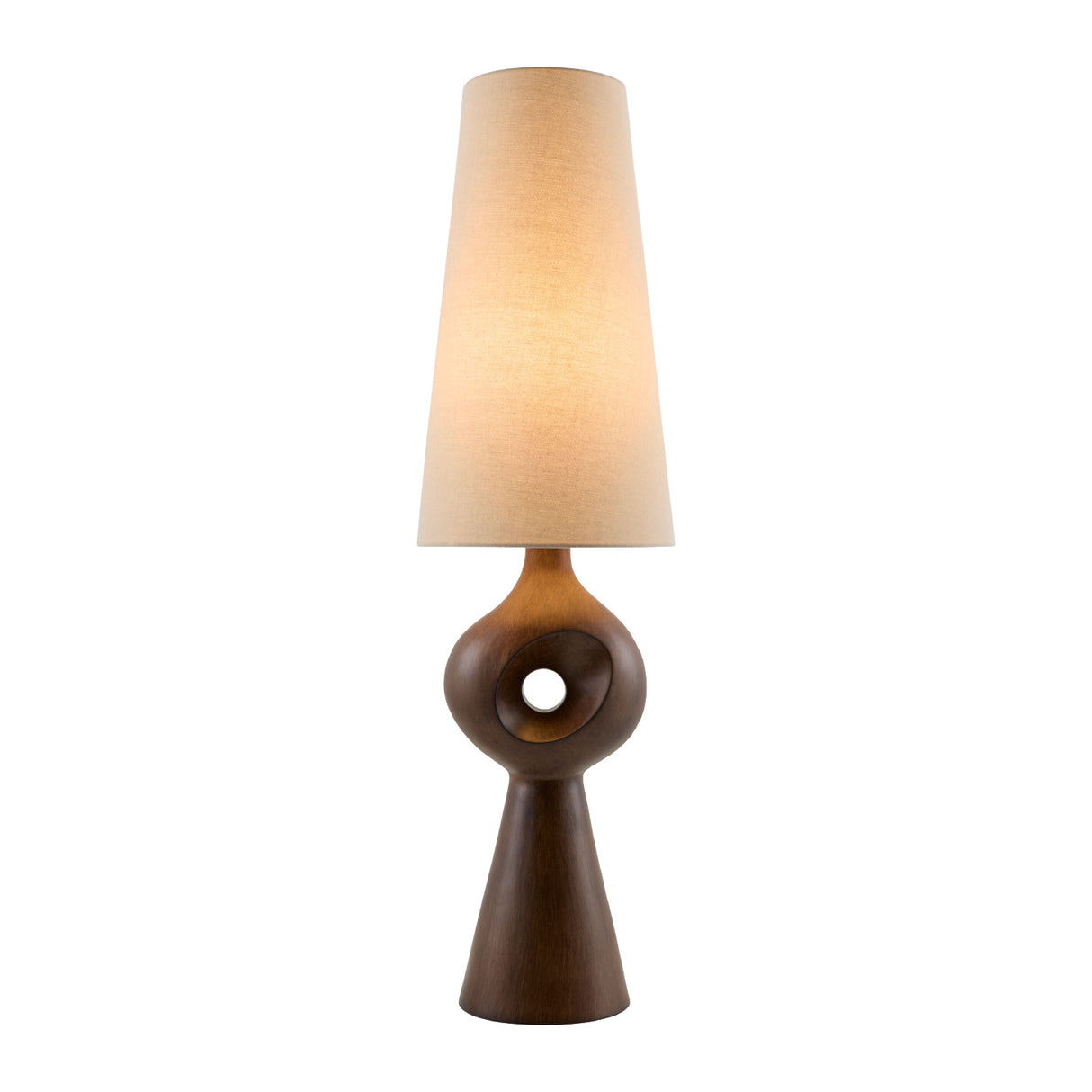   Sculptured Base Accent Table Lamp | Oroa.com