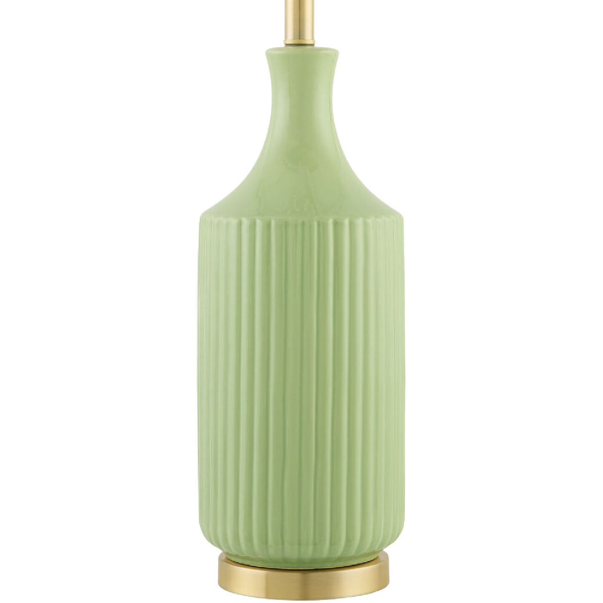   Fluted Glazed Ceramic Table Lamp | Oroa.com