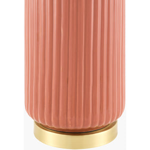   Fluted Glazed Ceramic Table Lamp | Oroa.com