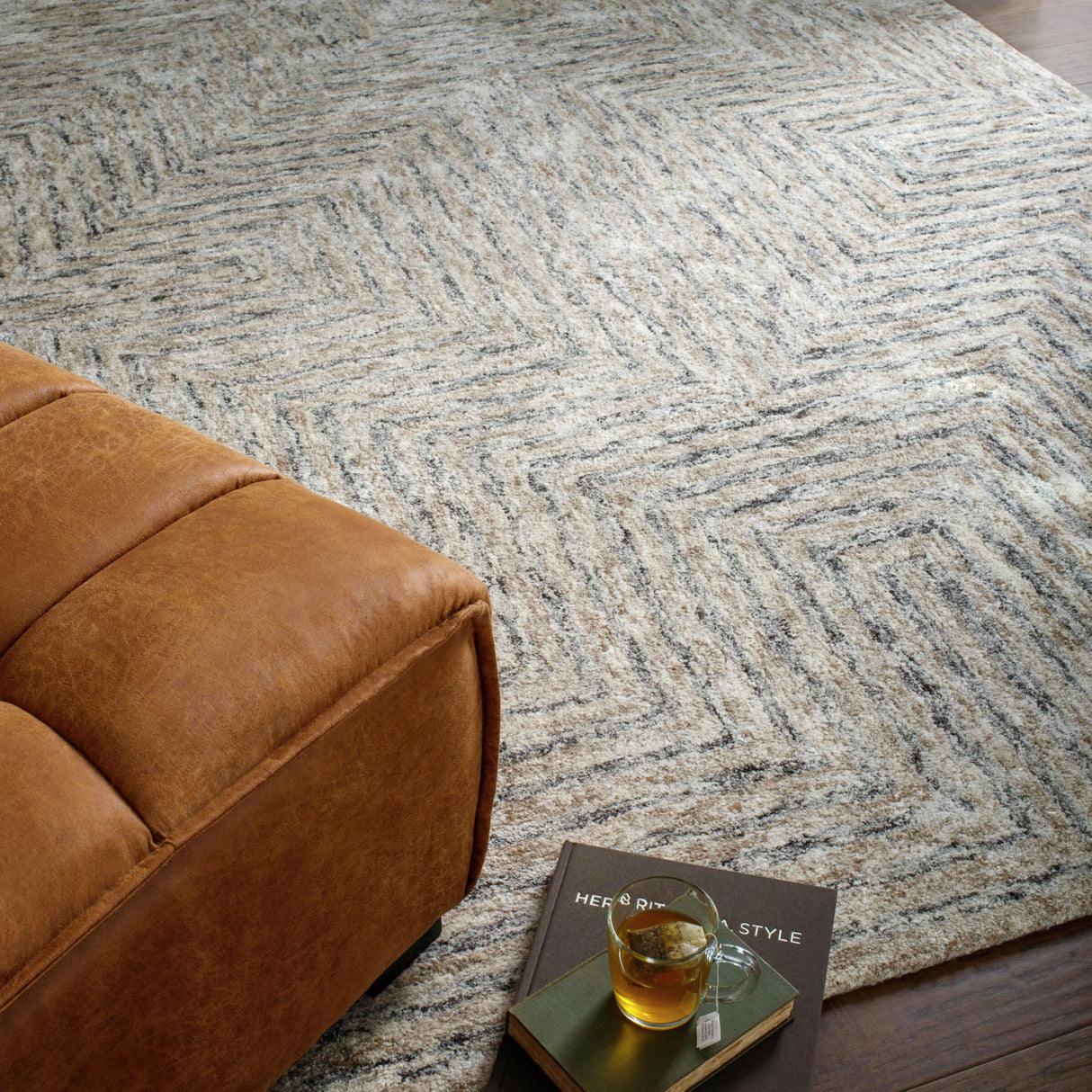   Modern European furniture - Hand-Tufted Wool Blend Table Runner - www.oroa.com | Oroa.com