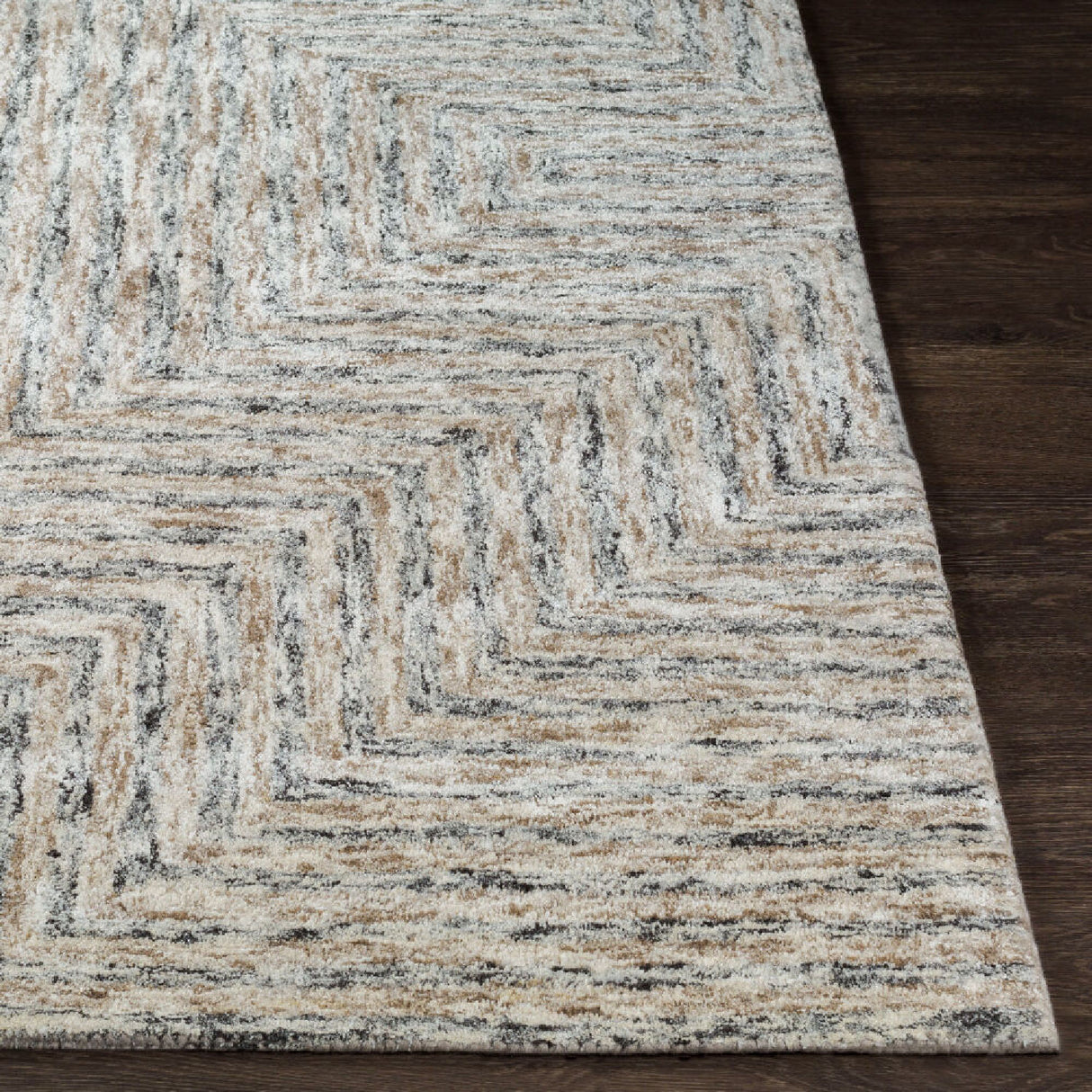   Modern furniture - Textured Wool Blend Square Carpet - www.oroa.com | Oroa.com