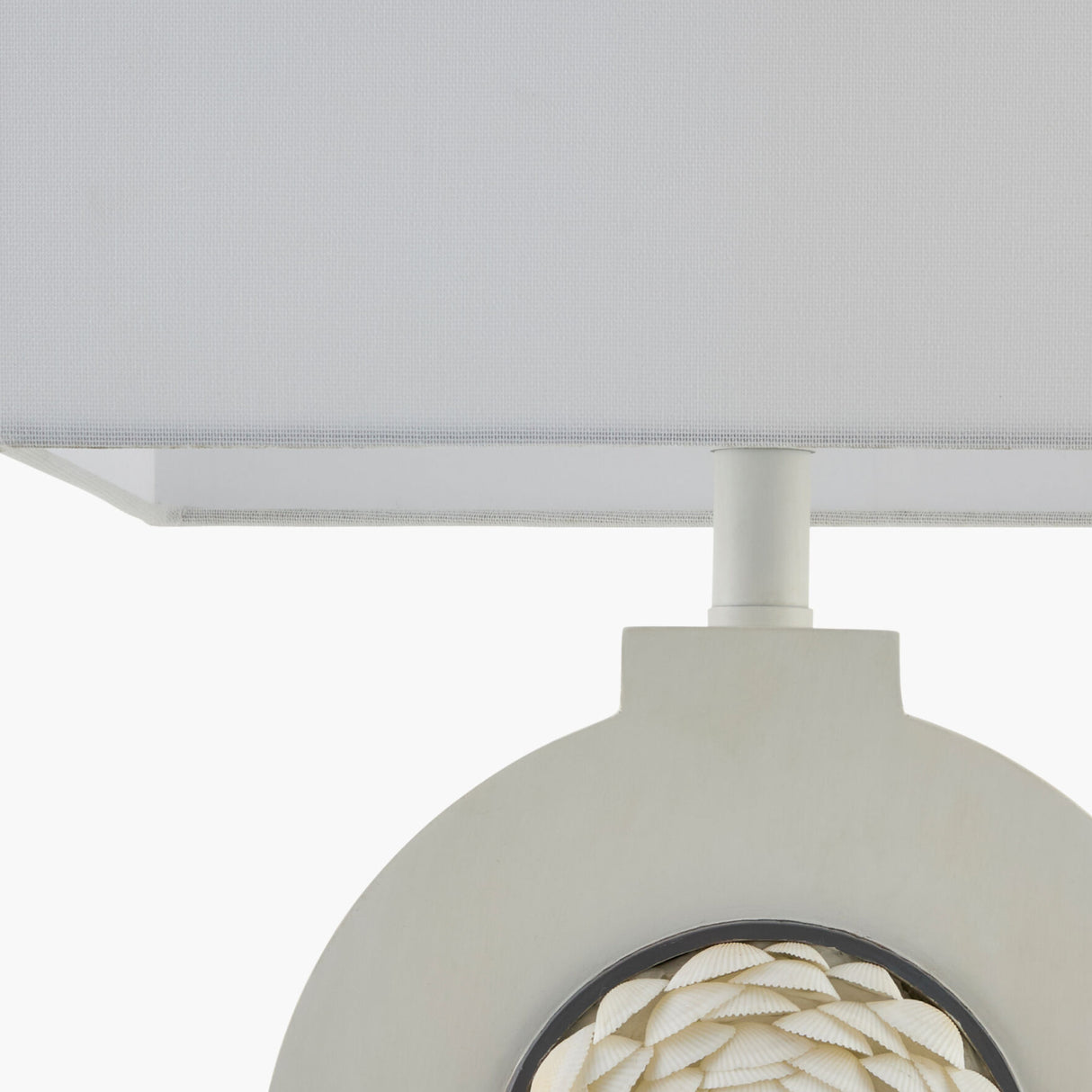   Shell Embellished Accent Table Lamp | Oroa.com