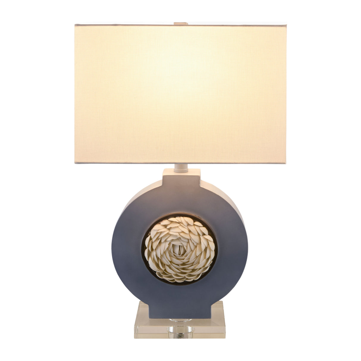   Shell Embellished Accent Table Lamp | Oroa.com