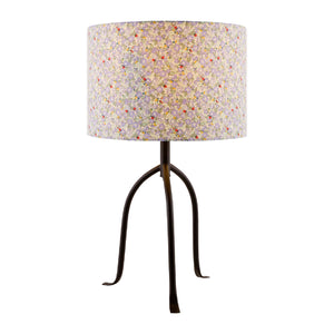   Floral Print Linen Table Lamp S | Oroa.com