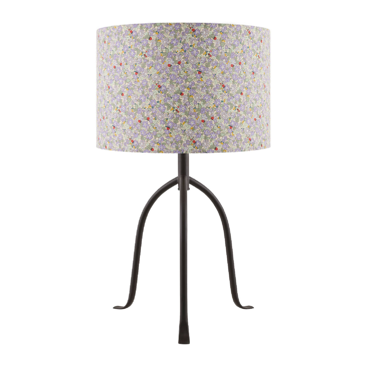   Floral Print Linen Table Lamp S | Oroa.com