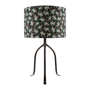   Floral Print Linen Table Lamp S | Oroa.com