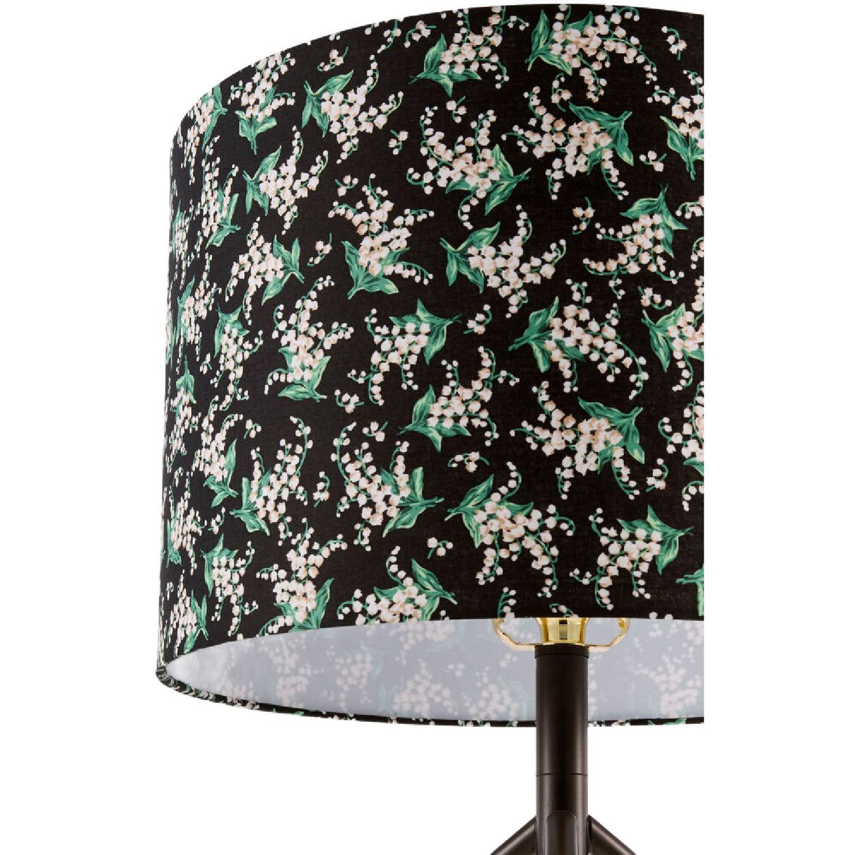   Floral Print Linen Table Lamp S | Oroa.com