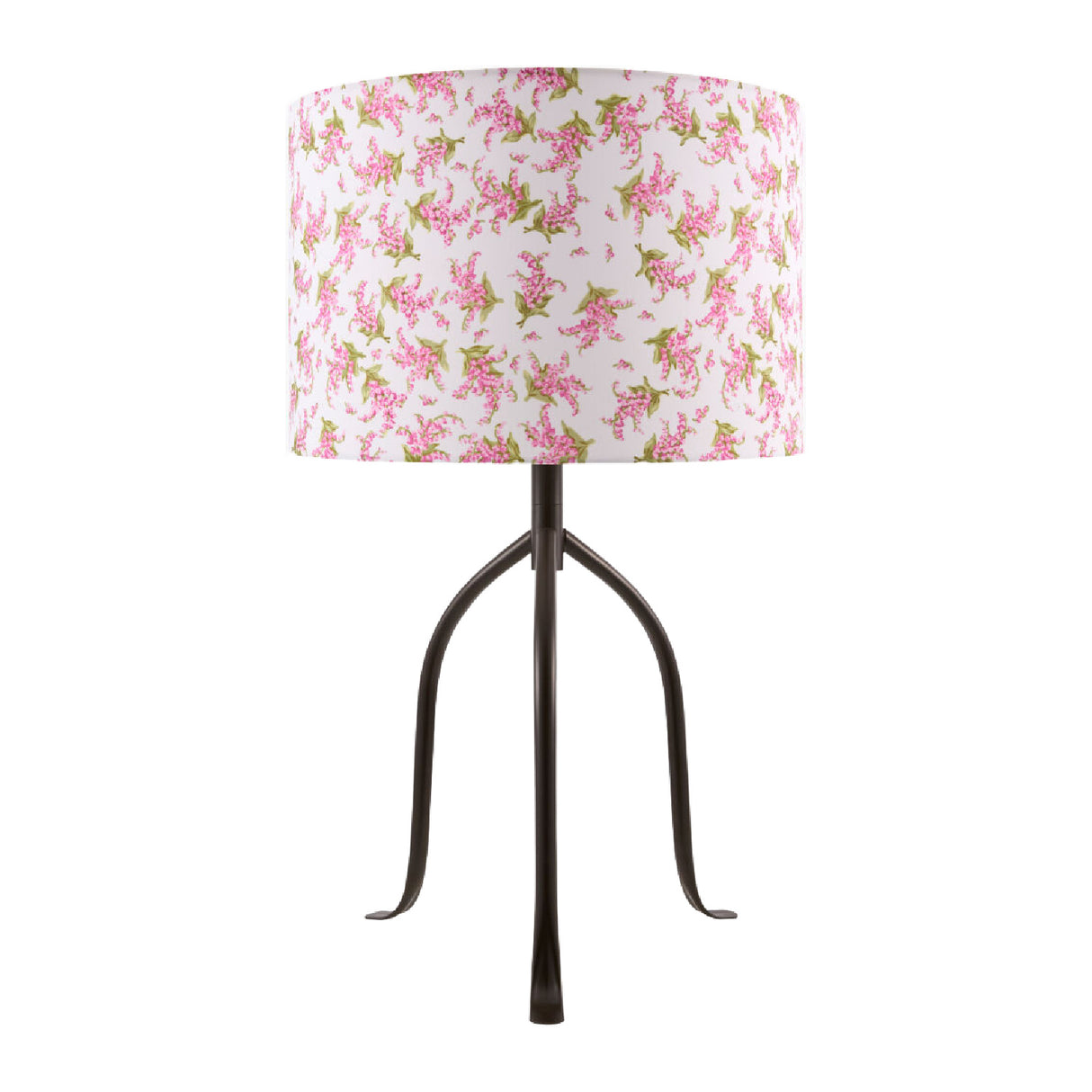   Floral Print Linen Table Lamp S | Oroa.com