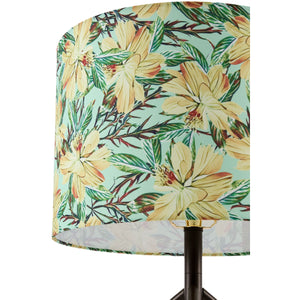   Floral Print Linen Table Lamp S | Oroa.com
