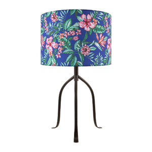   Floral Print Linen Table Lamp S | Oroa.com