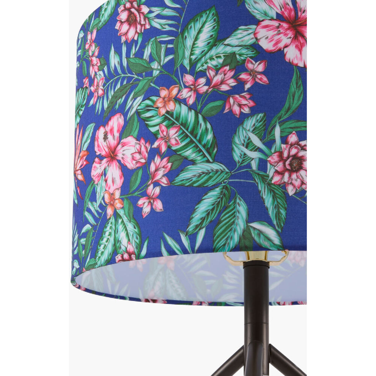   Floral Print Linen Table Lamp S | Oroa.com