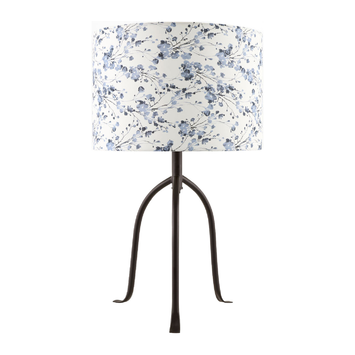   Floral Print Linen Table Lamp S | Oroa.com