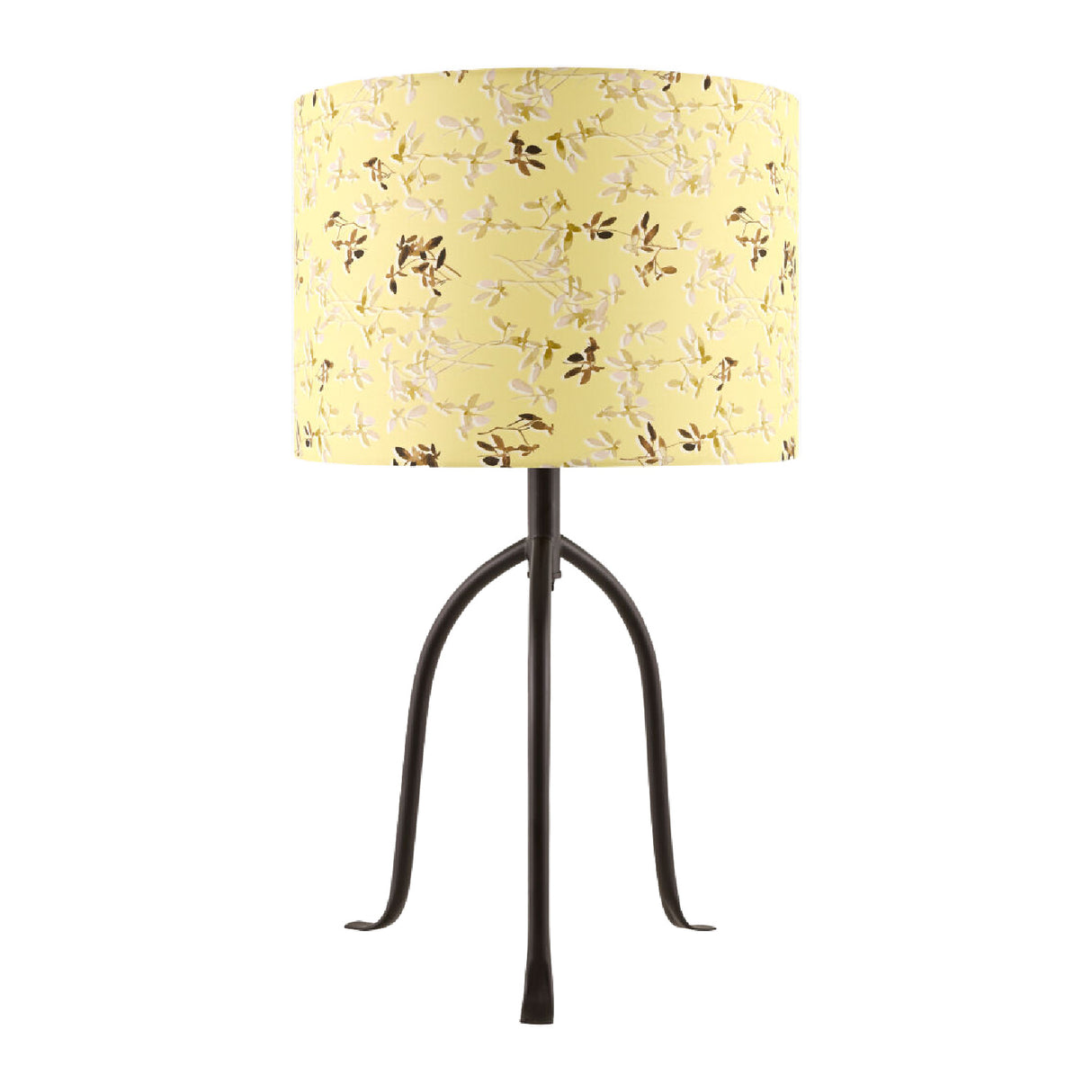   Floral Print Linen Table Lamp S | Oroa.com