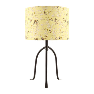   Floral Print Linen Table Lamp S | Oroa.com