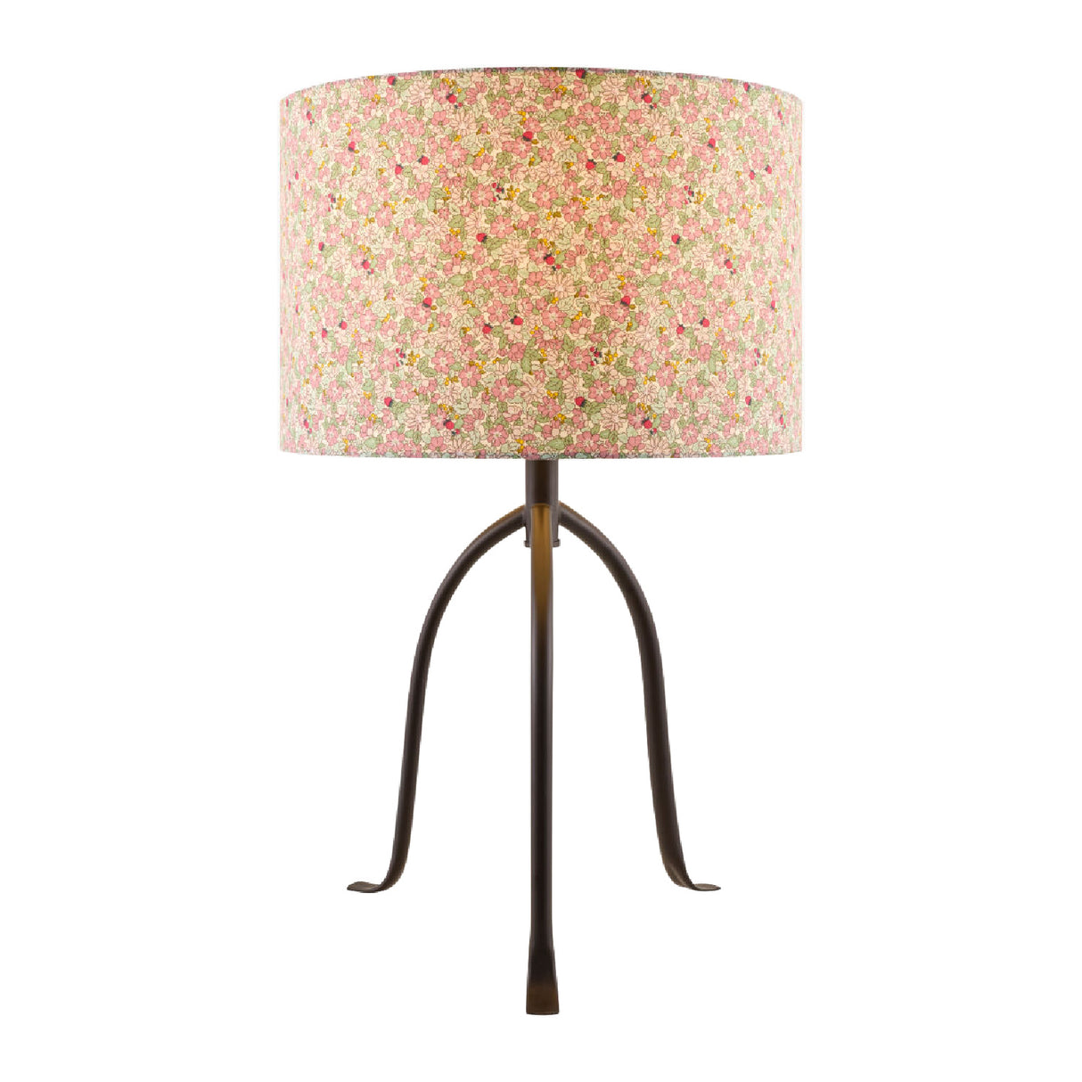   Floral Print Linen Table Lamp S | Oroa.com