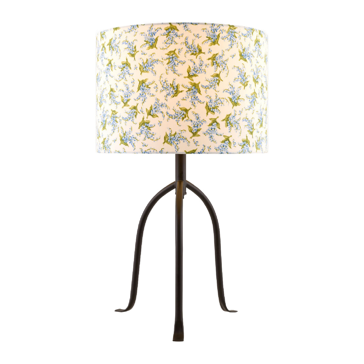   Floral Print Linen Table Lamp S | Oroa.com