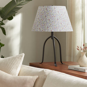   Floral Print Linen Table Lamp L | Oroa.com