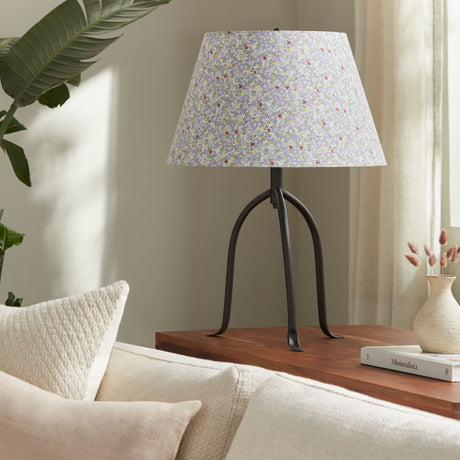   Floral Print Linen Table Lamp L | Oroa.com