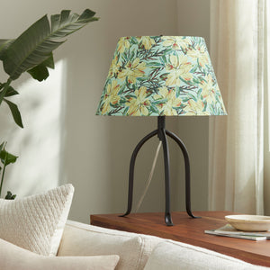   Floral Print Linen Table Lamp L | Oroa.com
