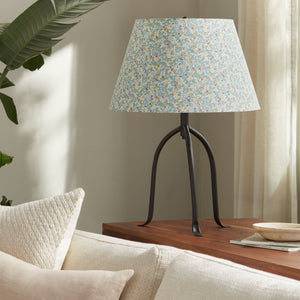   Floral Print Linen Table Lamp L | Oroa.com
