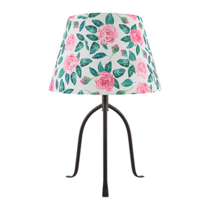   Floral Print Linen Table Lamp L | Oroa.com