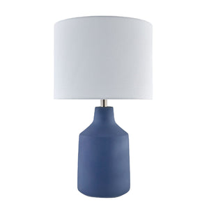   Painted Cement Accent Table Lamp | Oroa.com