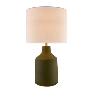   Painted Cement Accent Table Lamp | Oroa.com