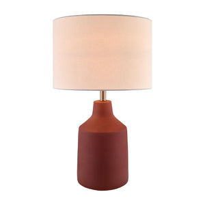   Painted Cement Accent Table Lamp | Oroa.com