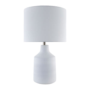   Painted Cement Accent Table Lamp | Oroa.com