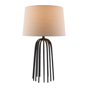   Modern European furniture - Black Iron Table Lamp - www.oroa.com | Oroa.com