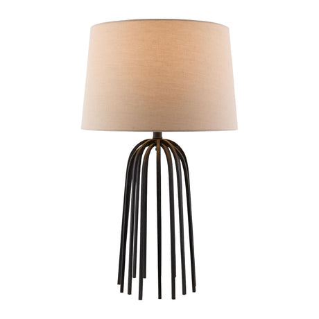   Modern European furniture - Black Iron Table Lamp - www.oroa.com | Oroa.com