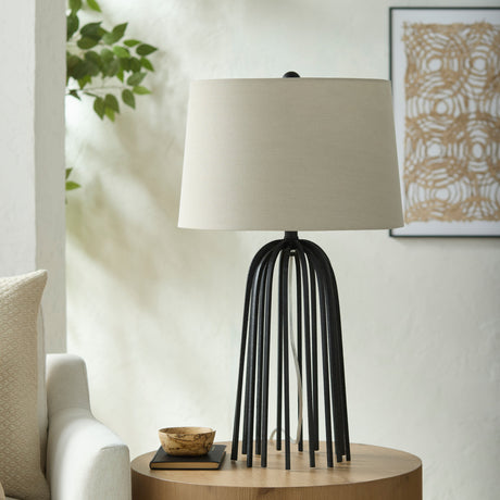   Modern European furniture - Black Iron Table Lamp - www.oroa.com | Oroa.com