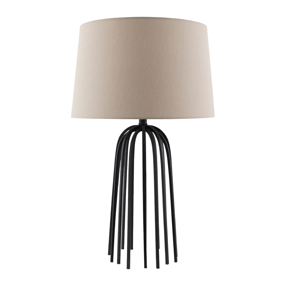   Modern European furniture - Black Iron Table Lamp - www.oroa.com | Oroa.com