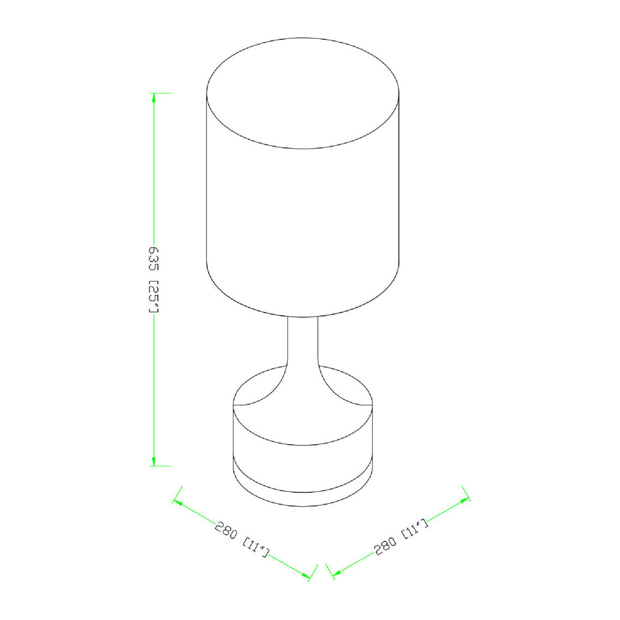   Glazed Ceramic Cotton Table Lamp | Oroa.com