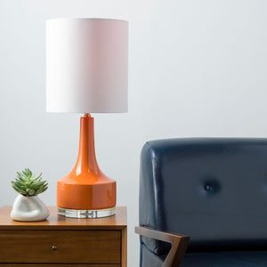   Glazed Ceramic Cotton Table Lamp | Oroa.com