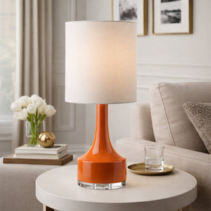   Glazed Ceramic Cotton Table Lamp | Oroa.com