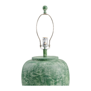   Painted Cement Linen Table Lamp | Oroa.com