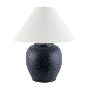   Painted Cement Linen Table Lamp | Oroa.com