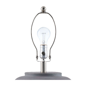   Painted Cement Linen Table Lamp | Oroa.com