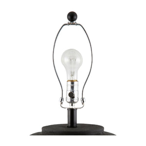   Painted Cement Linen Table Lamp | Oroa.com