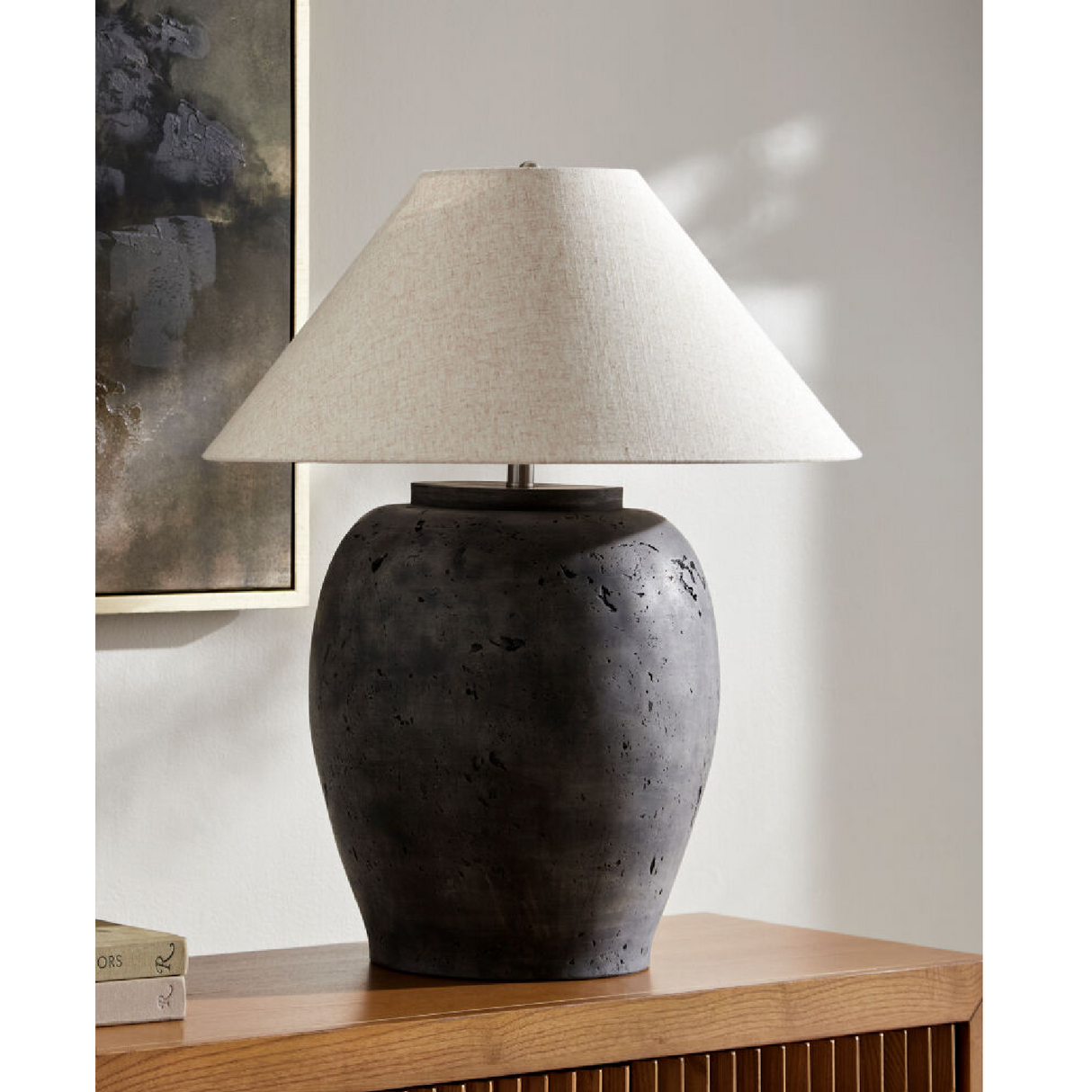   Modern European furniture - Cement Base Accent Floor Lamp - www.oroa.com | Oroa.com