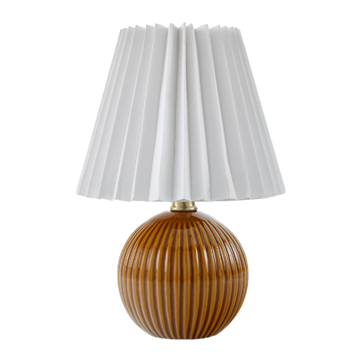   Pleated Linen Ceramic Table Lamp | Oroa.com